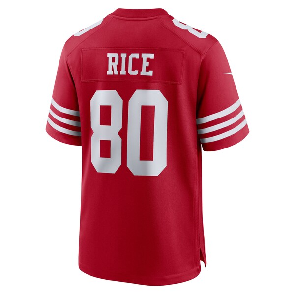 Jerry Rice San Francisco 49ers Nike Retired Game Player Jersey - Scarlet - Image 3