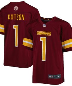 Jahan Dotson Washington Commanders Nike Youth Game Jersey - Burgundy