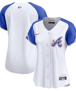 Atlanta Braves Nike Women's City Connect Limited Jersey - White