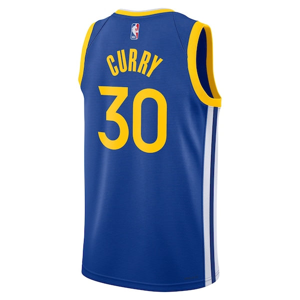 Stephen Curry Golden State Warriors Nike Unisex Swingman Jersey - Icon Edition - Royal/White - Image 4