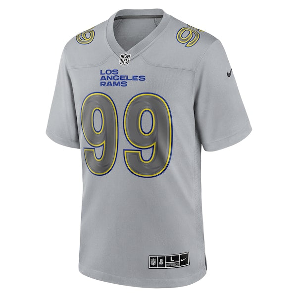 Aaron Donald Los Angeles Rams Nike Atmosphere Fashion Game Jersey - Gray - Image 2