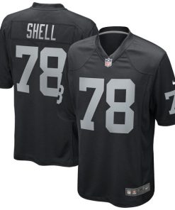 Art Shell Las Vegas Raiders Nike Game Retired Player Jersey - Black