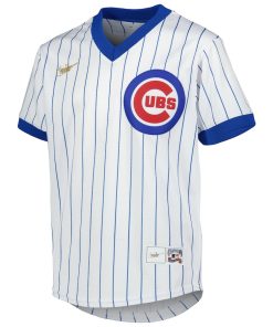 Alternative view of Chicago Cubs Nike Youth Home Cooperstown Collection Replica Team Jersey - White