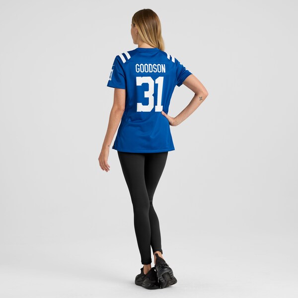 Tyler Goodson Indianapolis Colts Nike Women's Game Jersey - Royal - Image 6
