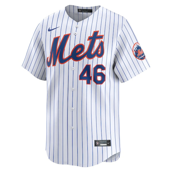 Yohan Ramirez New York Mets Nike Home Limited Player Jersey?ยจC White - Image 2