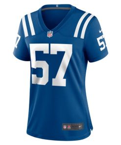 Alternative view of Jaylon Carlies Indianapolis Colts Nike Women's Game Jersey -  Royal