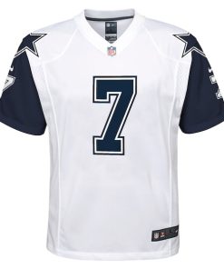Alternative view of Trevon Diggs Dallas Cowboys Nike Youth Alternate Game Jersey - White