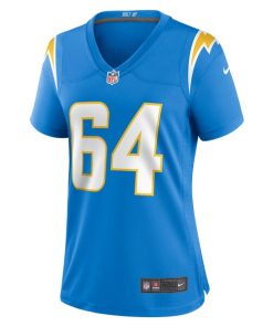 Alternative view of Brenden Jaimes Los Angeles Chargers Nike Women's Game Jersey - Powder Blue