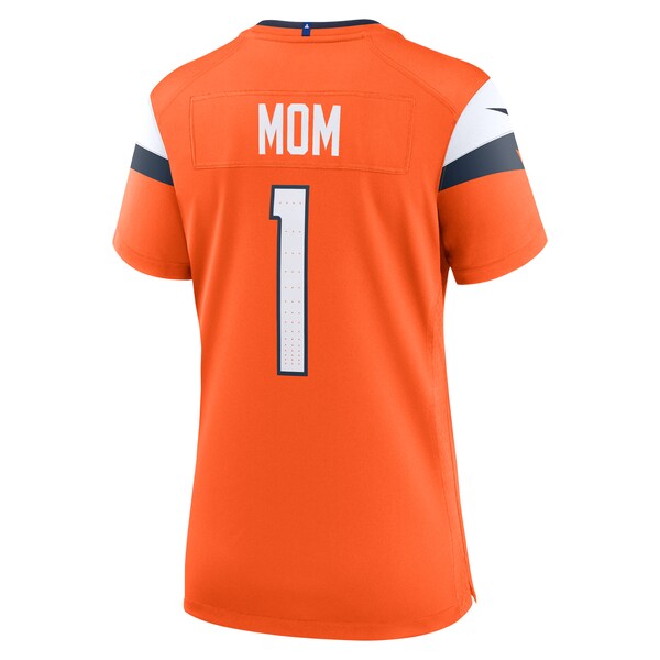 Denver Broncos Nike Women's #1 Mom Game Jersey - Orange - Image 3