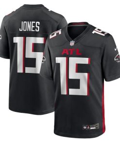 Emory Jones Atlanta Falcons Nike Team Game Jersey -  Black