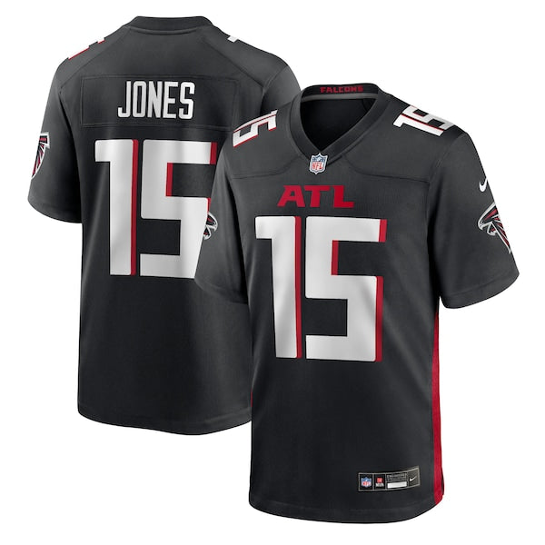 Emory Jones Atlanta Falcons Nike Team Game Jersey - Black