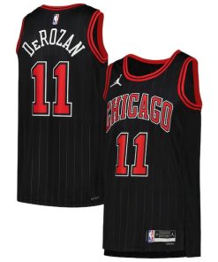 DeMar DeRozan Chicago Bulls Jordan Brand Unisex Swingman Jersey - Statement Edition - Black