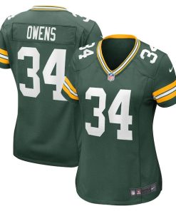 Jonathan Owens Green Bay Packers Nike Women's  Game Jersey -  Green