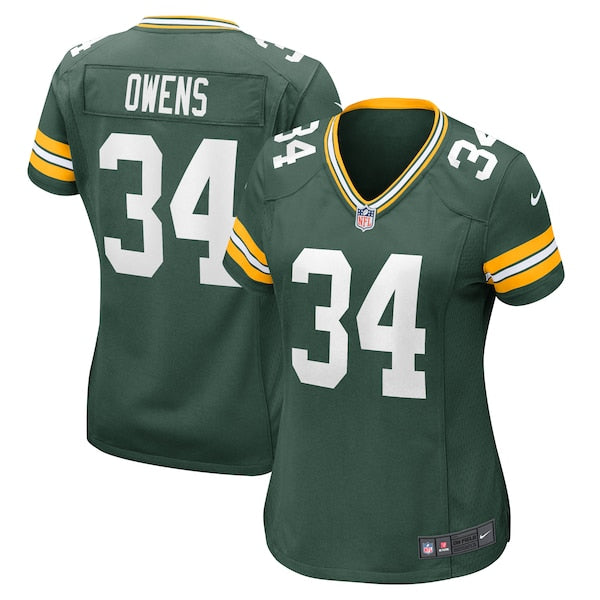 Jonathan Owens Green Bay Packers Nike Women's Game Jersey - Green