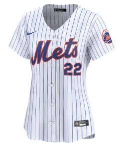 Alternative view of Juan Soto New York Mets Nike Women's Home Limited Player Jersey - White
