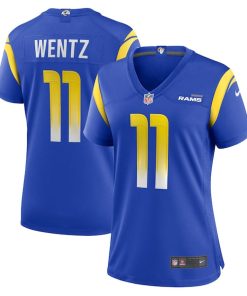 Carson Wentz Los Angeles Rams Nike Women's Team Game Jersey -  Royal