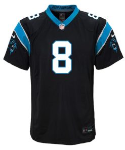 Alternative view of Jaycee Horn Carolina Panthers Nike Youth Game Jersey - Black