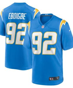 Justin Eboigbe Los Angeles Chargers Nike Team Game Jersey -  Powder Blue