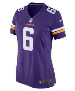Alternative view of Lewis Cine Minnesota Vikings Nike Women's Game Player Jersey - Purple