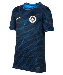 Alternative view of Chelsea Nike Youth 2023/24 Away Stadium Replica Jersey - Navy