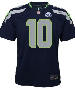 Alternative view of Cooper Kupp Seattle Seahawks Nike Youth 50th Season Game Jersey - College Navy