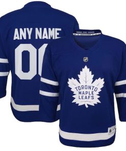 Toronto Maple Leafs Youth Home Replica Custom Jersey - Blue