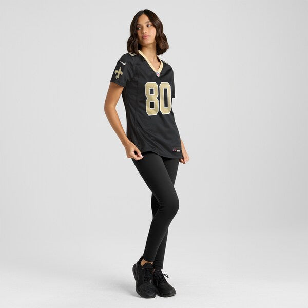 Jermaine Jackson New Orleans Saints Nike Women's Game Jersey - Black - Image 7