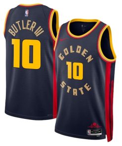 Jimmy Butler Golden State Warriors Nike Unisex Swingman Jersey - City Edition - Navy