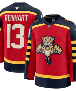 Sam Reinhart Florida Panthers 2026 NHL Winter Classic Premium Jersey - Red