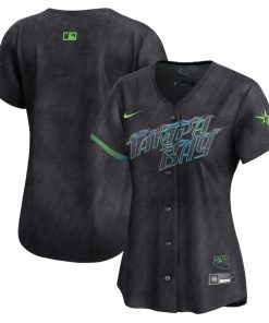 Tampa Bay Rays Nike Women's 2024 City Connect Limited Jersey - Charcoal