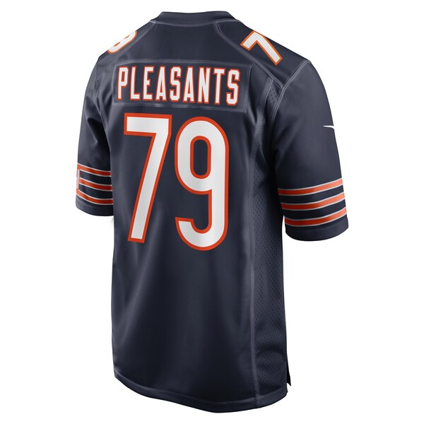 Austen Pleasants Chicago Bears Nike Game Jersey - Navy - Image 3