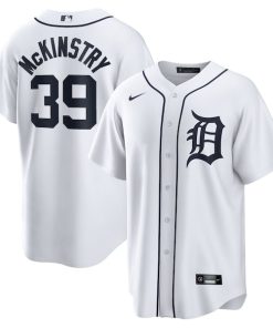 Zach McKinstry Detroit Tigers Nike Home Replica Jersey - White