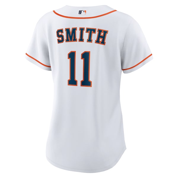 Cam Smith Houston Astros Nike Women's Home Replica Jersey - White - Image 3