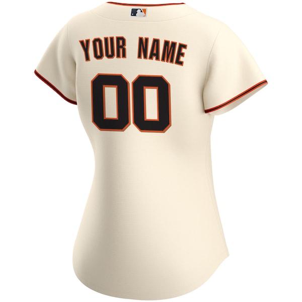 San Francisco Giants Nike Women's Home Replica Custom Jersey - Cream - Image 2
