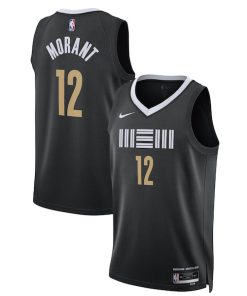 Ja Morant Memphis Grizzlies Nike Unisex 2023/24 Swingman Jersey - Black - City Edition