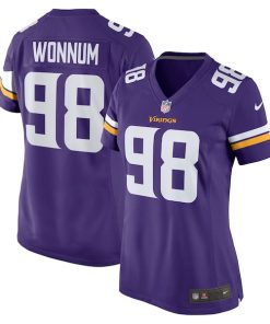 D.J. Wonnum Minnesota Vikings Nike Women's Team Game Jersey - Purple