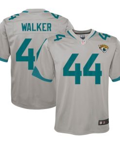 Travon Walker Jacksonville Jaguars Nike Youth Inverted Game Jersey - Silver