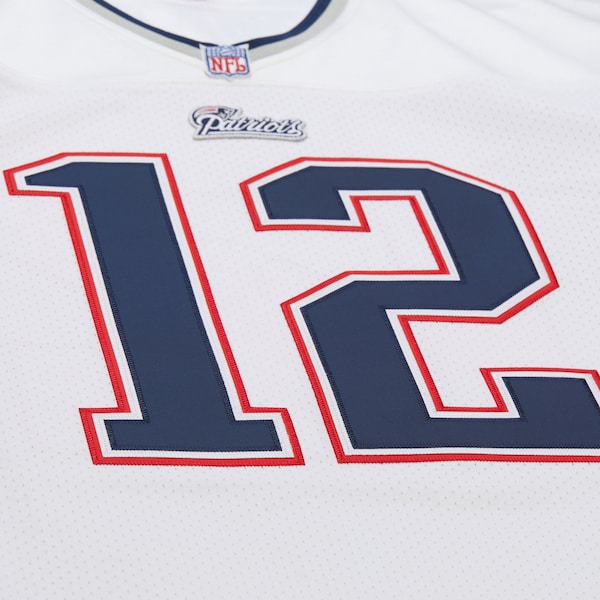 Tom Brady New England Patriots 2000 Big & Tall Legacy Replica Jersey - White - Image 3