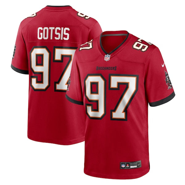 Adam Gotsis Tampa Bay Buccaneers Nike Team Game Jersey - Red