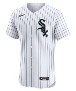 Alternative view of Chicago White Sox Nike Home Elite Jersey - White