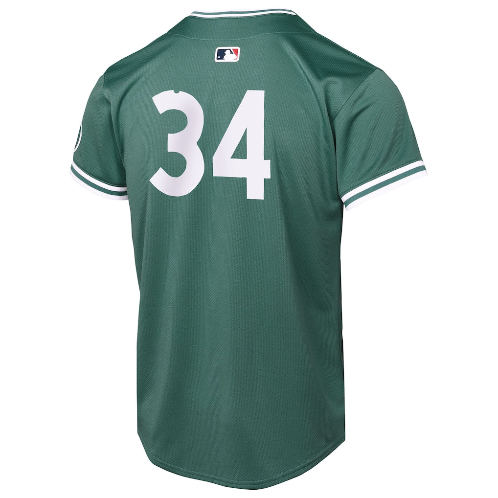 David Ortiz Boston Red Sox Nike Youth 2025 City Connect Limited Retired Player Jersey - Green - Image 3
