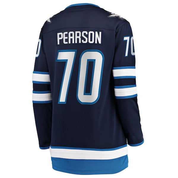 Tanner Pearson Winnipeg Jets Women's Home Breakaway Jersey - Navy - Image 3