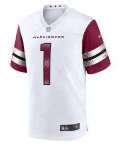 Alternative view of Jahan Dotson Washington Commanders Nike Game Player Jersey - White