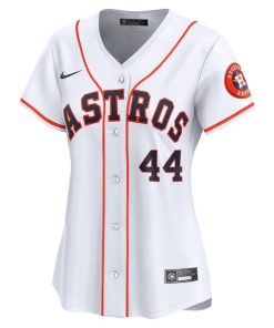 Alternative view of Yordan Alvarez Houston Astros Nike Women's Home Limited Player Jersey - White