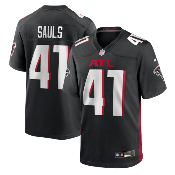 Ben Sauls Atlanta Falcons Nike Team Game Jersey - Black