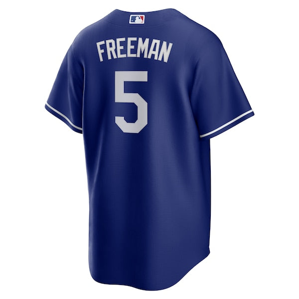 Freddie Freeman Los Angeles Dodgers Nike Alternate Replica Player Jersey - Royal/White - Image 4