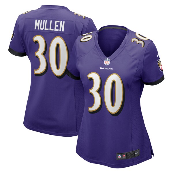 Trayvon Mullen Baltimore Ravens Nike Women's Game Jersey - Purple - Image 2
