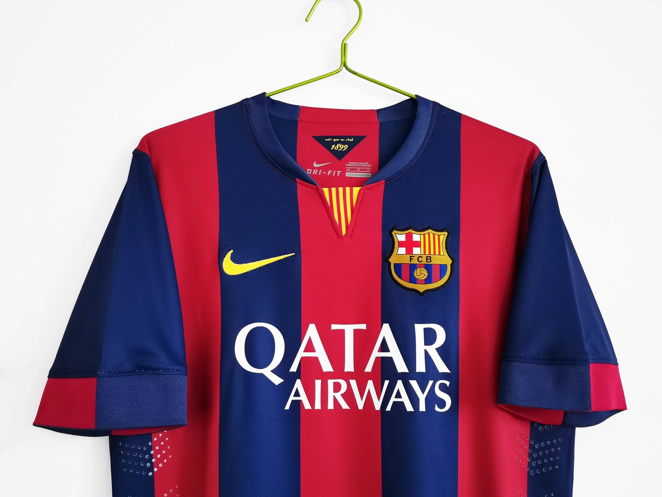 Barcelona 2014-15 Home Vintage Jersey - Image 4
