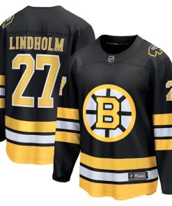 Hampus Lindholm Boston Bruins  Home Breakaway Player Jersey - Black