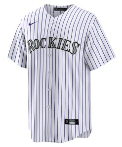 Alternative view of Charlie Blackmon Colorado Rockies Nike Home Replica Player Name Jersey - White